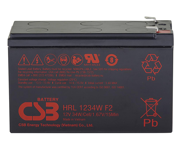 CSB OUTLET - Akumulator HRL1234WF2 12V 9Ah - 1526066 - zdjęcie